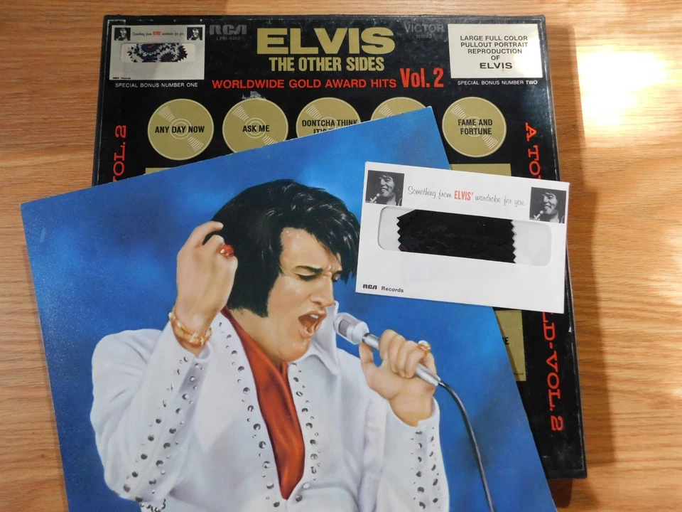 Elvis Presley-RCA 4LP Box-The Other Sides: Worldwide Gold Award Hits 2 COMPLETE - Image 1 of 4