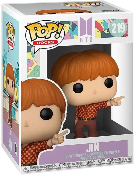 Gadget - Bts Funko Pop Rocks - Dynamite - Jin (Vinyl Figure 219) - Funko