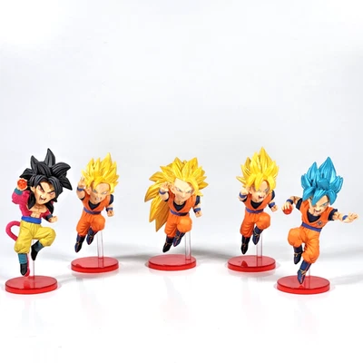 Bandai WCF Dragon Ball Z Lot x5: Dokkan Battle 5th Anniversary Son Goku 2.75" - Image 1 of 4