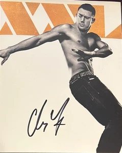 Magic Mike CHANNING TATUM SEXY SIGNED 8X10 Photo - EXACT VIDEO PROOF - Picture 1 of 1