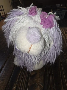 Juguete de peluche Kenner Fluppy Dog púrpura Walt Disney Productions de colección cachorro - Imagen 1 de 7