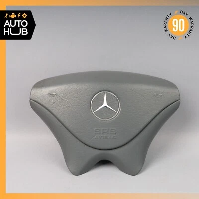 99-02 Mercedes R129 SL500 SLK230 Volante Airbag Gris OEM Foto 1 de 4