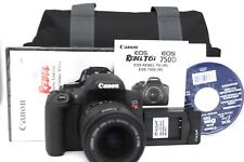 Canon EOS Rebel T6i / 750D DSLR Camera EF-S 18-55mm Lens With Extras