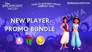 ✨ NEW; New Player Promo Bundle - Disney Dreamlight Valley ✨ - Picture 1 of 2