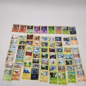 Assorted Pokemon Lot of 70 Cards Total Holo Miscut See Photos - Picture 1 of 21