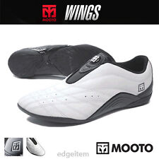 MOOTO WINGS Taekwondo Shoes Two Tone (White & Black) /  Black color available
