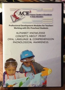 ACE3 Pro. Development Modules For Teachers of ESL Preschool Students - 4 x DVD - Picture 1 of 5