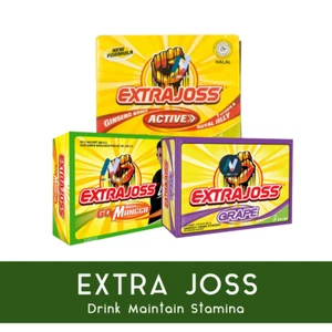 3Box Extra Joss (Active Mango Grape) Herb Gingseng Energy Drink Maintain Stamina - Picture 1 of 15