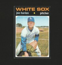 1971 Topps Baseball Card #345 Joe Horlen Chicago White Sox 345