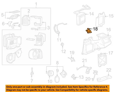 FORD OEM 99-07 F-250 Super Duty Air Conditioner Heater 3C3Z19E616BA - Image 1 of 2
