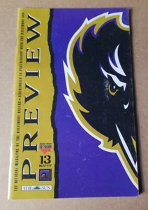 1998 Baltimore Ravens Preview Magazine - Ray Lewis, Tony Sirogusa, - Picture 1 of 1