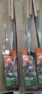 2 Piece Hot Dog Cooker & Grill Fork Ozark Trail - Image 1 of 2