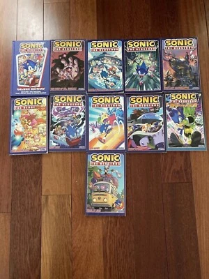 Lote de novelas gráficas SONIC THE HEDGEHOG TPB - Síndrome del impostor 30 aniversario Foto 1 de 4