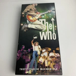 THE WHO CD BOX SET THIRTY YEARS OF MAXIMUM R&B 1994 MCA RECORDS BOOKLET COMPLETE - Picture 1 of 10
