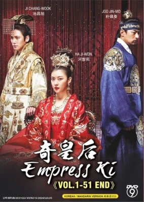 DVD Korean Drama Series Empress Ki (1-51 End) English Subtitle, ALL Region