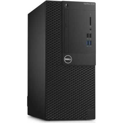 Dell Optiplex 3050 MT Mid Tower Desktop i5-7500 3.40GHz 8GB 256GB SSD W10P DVDRW - Image 1 of 3
