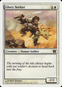 Magic MTG Tradingcard Ninth Edition 2005 Glory Seeker 17/350 - Imagen 1 de 1