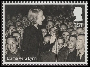 GB 5325c Valour and Victory Dame Vera Lynn #3 1st single MNH 2025 - Picture 1 of 1