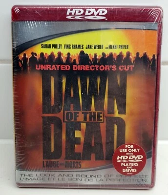 Dawn of the Dead Unrated Director's Cut HD-DVD 2004 Factory Sealed - Image 1 of 4