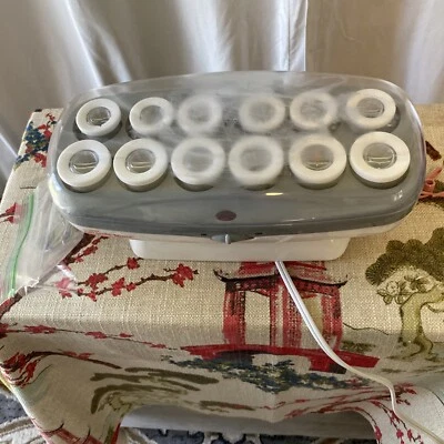 12件装CONAIR PRO PORCELAIN系列头发热辊套装发型卷发卷发 — 第 1/3 张图片