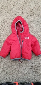 The North Face jacket Size New Born Reversible Jacket $99 - Picture 1 of 6