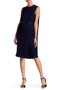 Ted Baker Varciti Belted Wrap Dress Sz 0 US Sz 2 Navy Blue $335 New - Picture 1 of 2