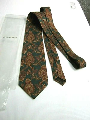 STEFANO RICCI NUEVO SEDA PURA PURA SEDA HECHO EN ITALIA IDEA REGALO Foto 1 de 4