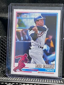 Rod Carew 2025 Topps Heritage 1976 Redefined #9 Twins - Picture 1 of 2