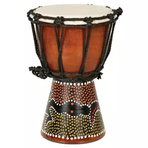 Mini Djembe dipinto a mano - Foto 1 di 3