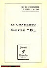 1937 MILANO Concerto violinista Jeno SZANTO Programma con ritratto 