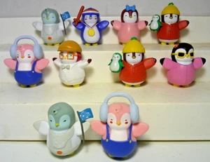 Pummelige Pinguine ~ 10 Spielfiguren ~ 2 Zoll groß - Bild 1 von 6