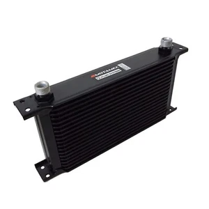 Oil Cooler 19 Row - 235mm Matrix - 1/2 BSP - Black Alloy Motamec - Picture 1 of 7