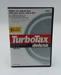 Turbo Tax Deluxe - WINDOWS - Picture 1 of 3