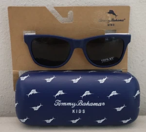 Tommy Bahama NMS-16983 Boys Navy/White Sunglasses and Case w/ 100% UV Protection - Picture 1 of 3