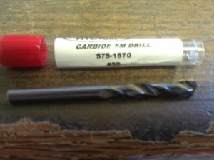 .1570 ZOLL #22 HARTMETALL SCHRAUBE MASCHINE LÄNGE BOHRER 135 GRAD SPLIT POINT - Bild 1 von 1