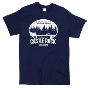 Castle Rock Stand by Me Inspired T-shirt - Retro 80s Film Movie Tee Shirt - Picture 1 of 1