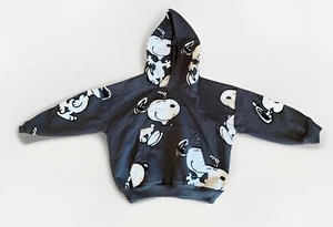Felpa con cappuccio Peanuts Snoopy antracite bambino 3T - Foto 1 di 4