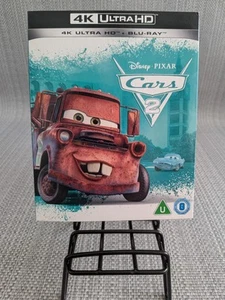 Cars 2 (2011) 4K UHD + Blu Ray New & Sealed with Slipcase Disney Pixar Film New - Picture 1 of 3