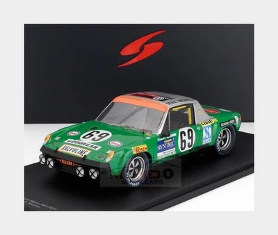 1:18 SPARK Porsche 914/6 Gt #69 24H Le Mans 1971 G.Quist D.Krumm 18S855 - Immagine 1 di 2
