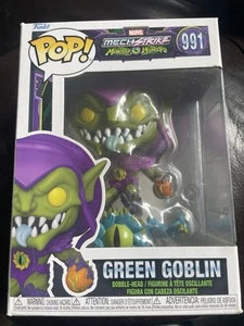 Green Goblin Marvel  Bobble Head Funko Pop  Mech Strike Monster Hunters - Picture 1 of 6
