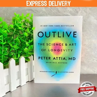 Outlive : The Science and Art of Longevity by Peter Attia (2023, PaperBack) Foto 1 de 4