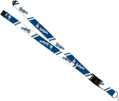 Los Angeles Dodgers Lanyard Keychain Double Sided 18 Inch Button Clip Safety... - Image 1 of 4