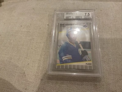 Fleer 1989 - Ken Griffey Jr #548 (RC) Foto 1 de 2