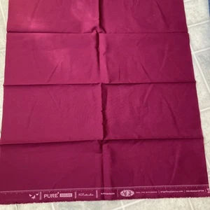 Fat Quarter AGF Art Gallery Fabrics pure solids pe-493 100% cotton Plum Preserve - Picture 1 of 4