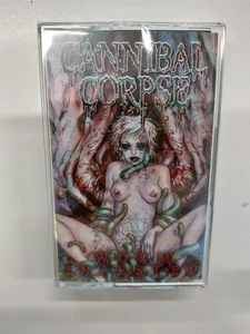 Cannibal corpse Worm Infested cassette tape new sealed death metal  - Picture 1 of 2