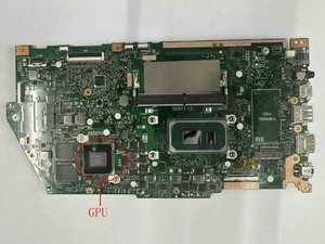 New AUSU X513EP X513EPN X513EQ X513EQN X513EA Motherboard i3 10th MX350 GPU 8G - Afbeelding 1 van 3