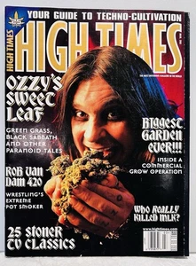 HIGH TIMES MAGAZINE - Ozzy Osbourne - Sweet Leaf - March 1999 - Minty - Rare! - Picture 1 of 14
