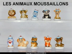 SERIE COMPLETE DE FEVES LES ANIMAUX MOUSSAILLONS 2026 - OURSON-CHIEN-CHAT - Imagen 1 de 1