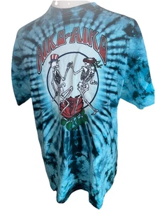 Vintage Grateful Dead Aiko Tie Dye Short Sleeve Single Stitch T-Shirt Mens 2XL - Picture 1 of 4