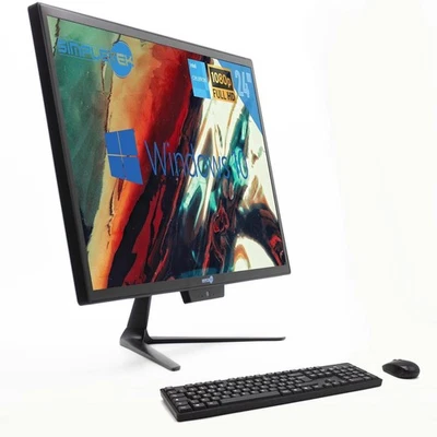 Aio All IN One 24" 4gb 960gb Full HD Windows 10 Pro PC De Sobremesa Desktop +K - Imagen 1 de 4